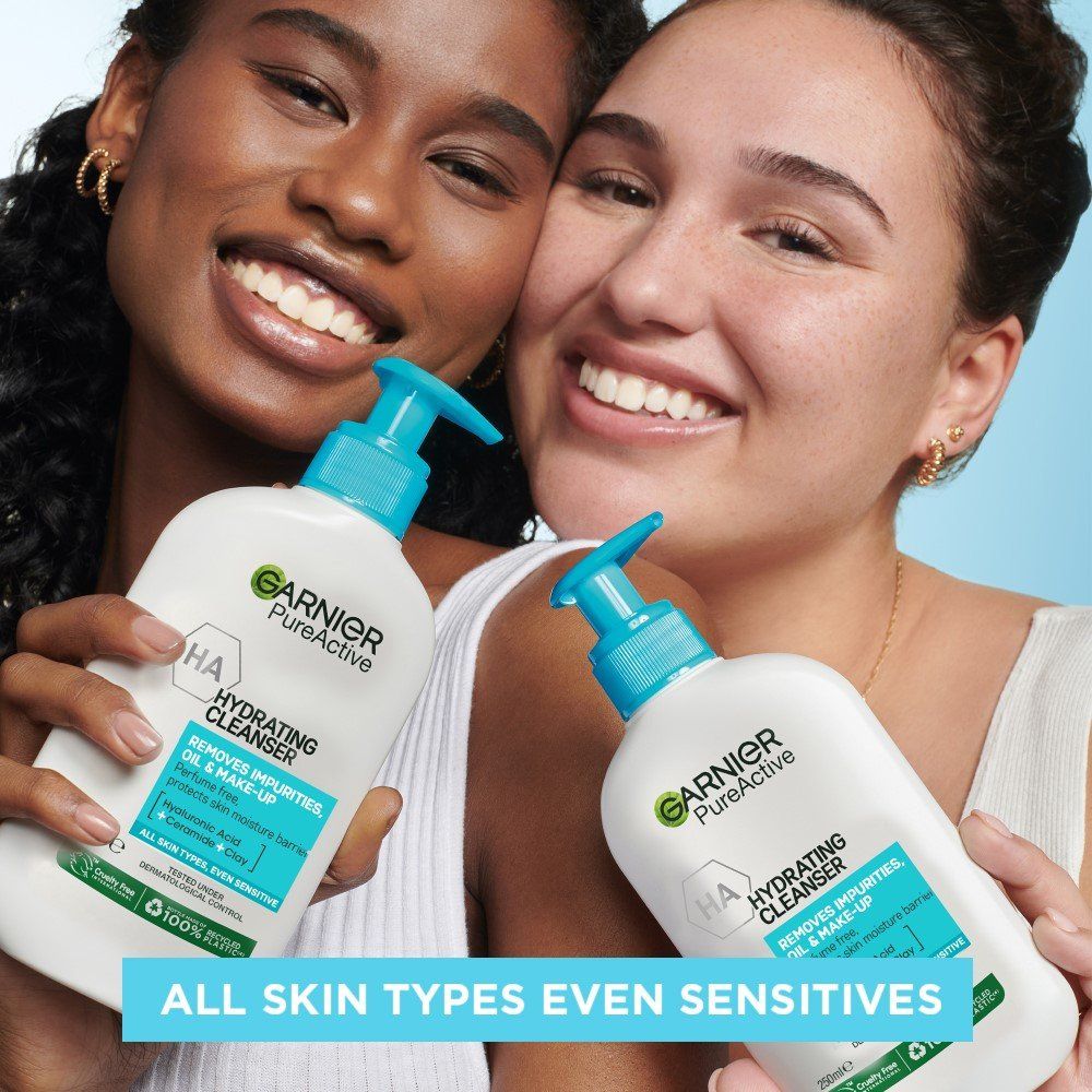 Garnier PureActive HA Hydrating Cleanser 250ml