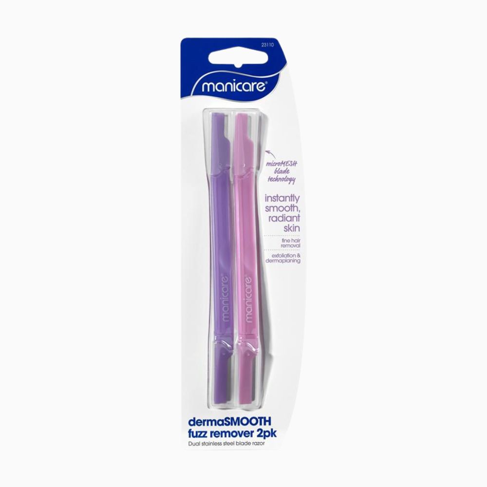 Manicare Face DermaSmooth Fuzz Remover 2 Pack