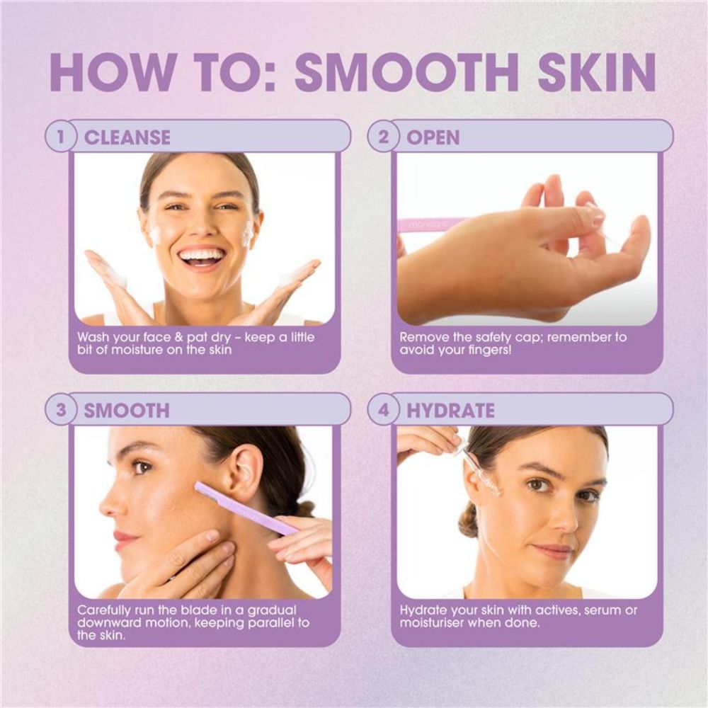 Manicare Face DermaSmooth Fuzz Remover 2 Pack