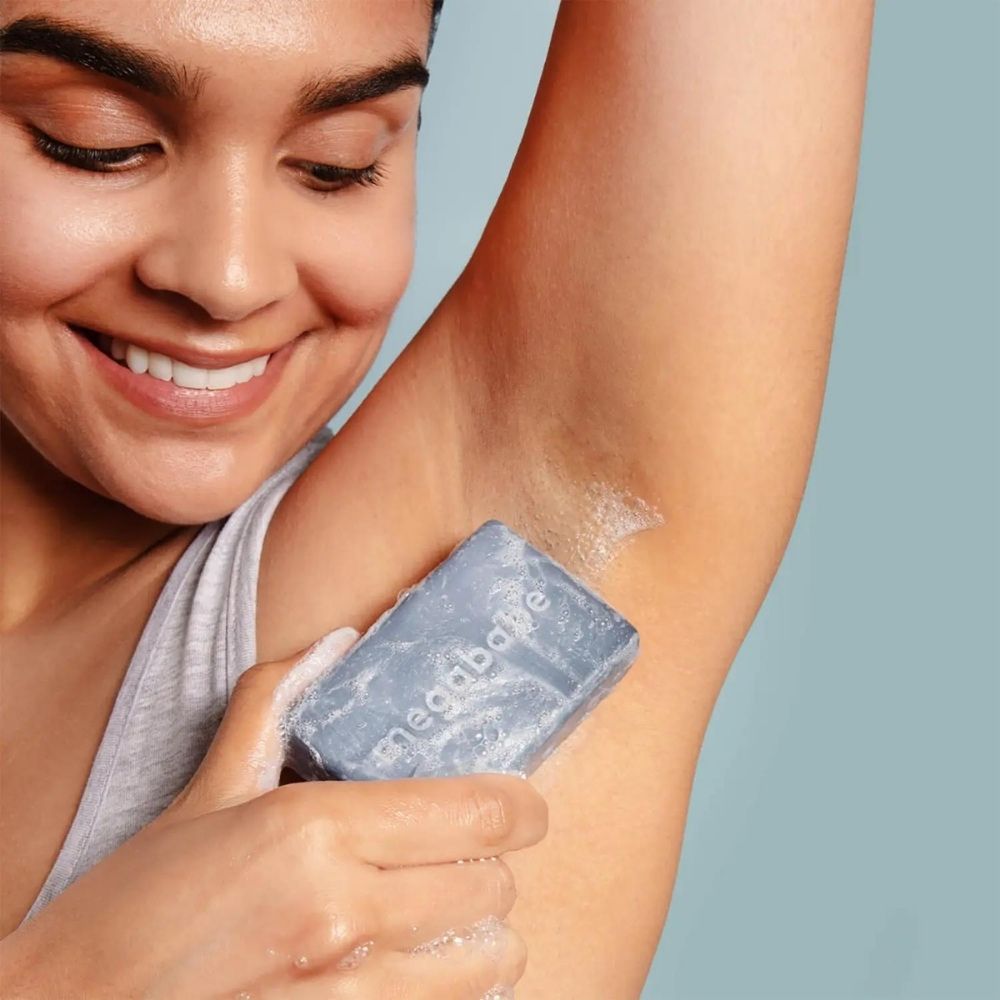 Megababe Space Bar Detoxifying Charcoal Underarm Bar 99g