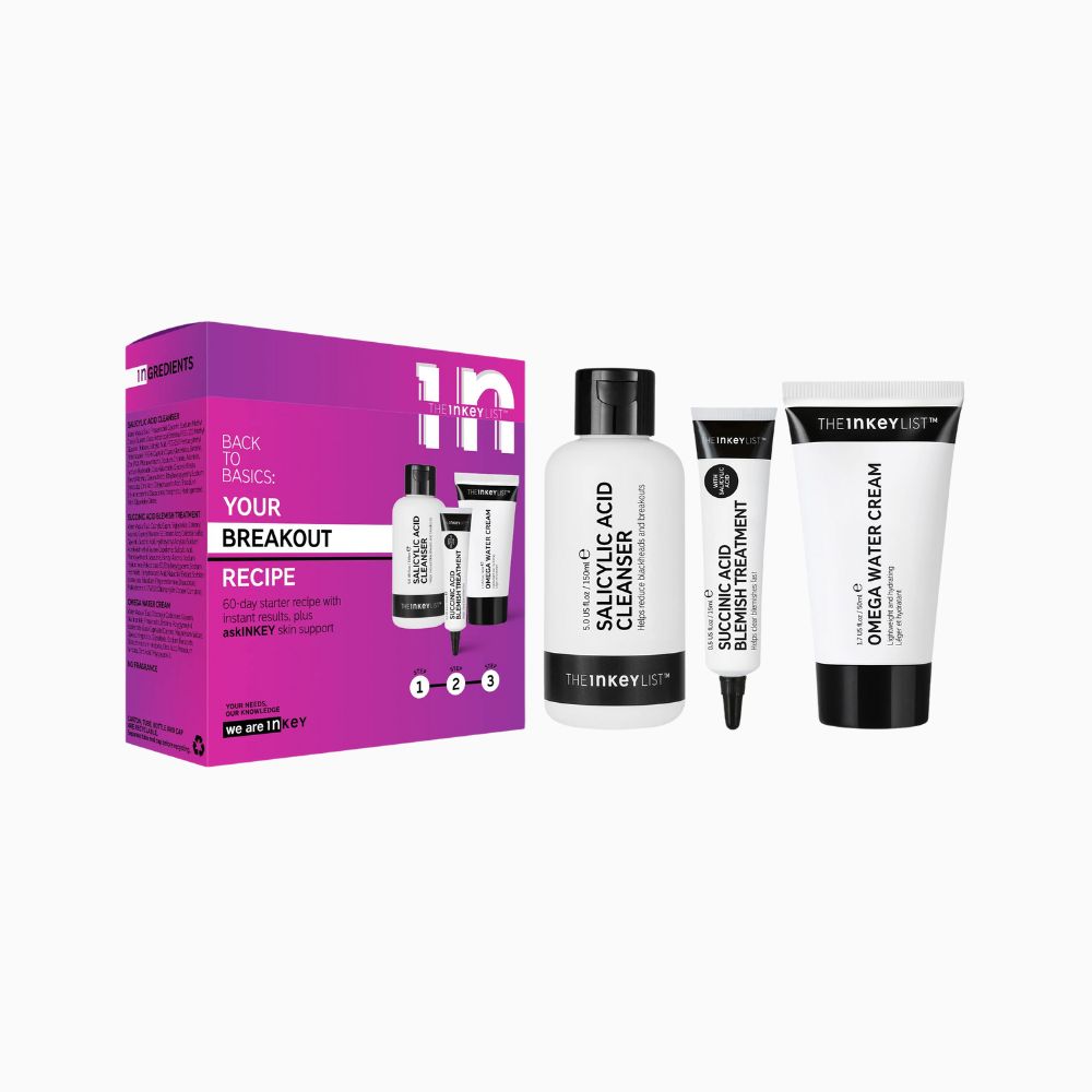 The INKEY List Breakout Recipe Skincare Set