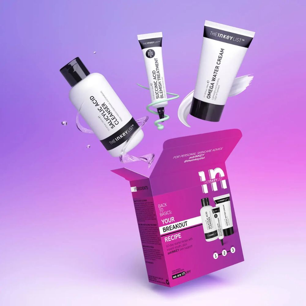 The INKEY List Breakout Recipe Skincare Set