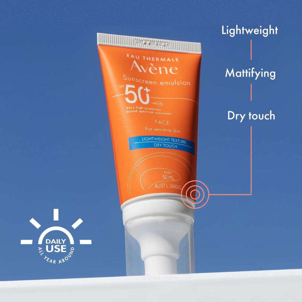 Avène Sunscreen Emulsion Face SPF 50+ 50ml