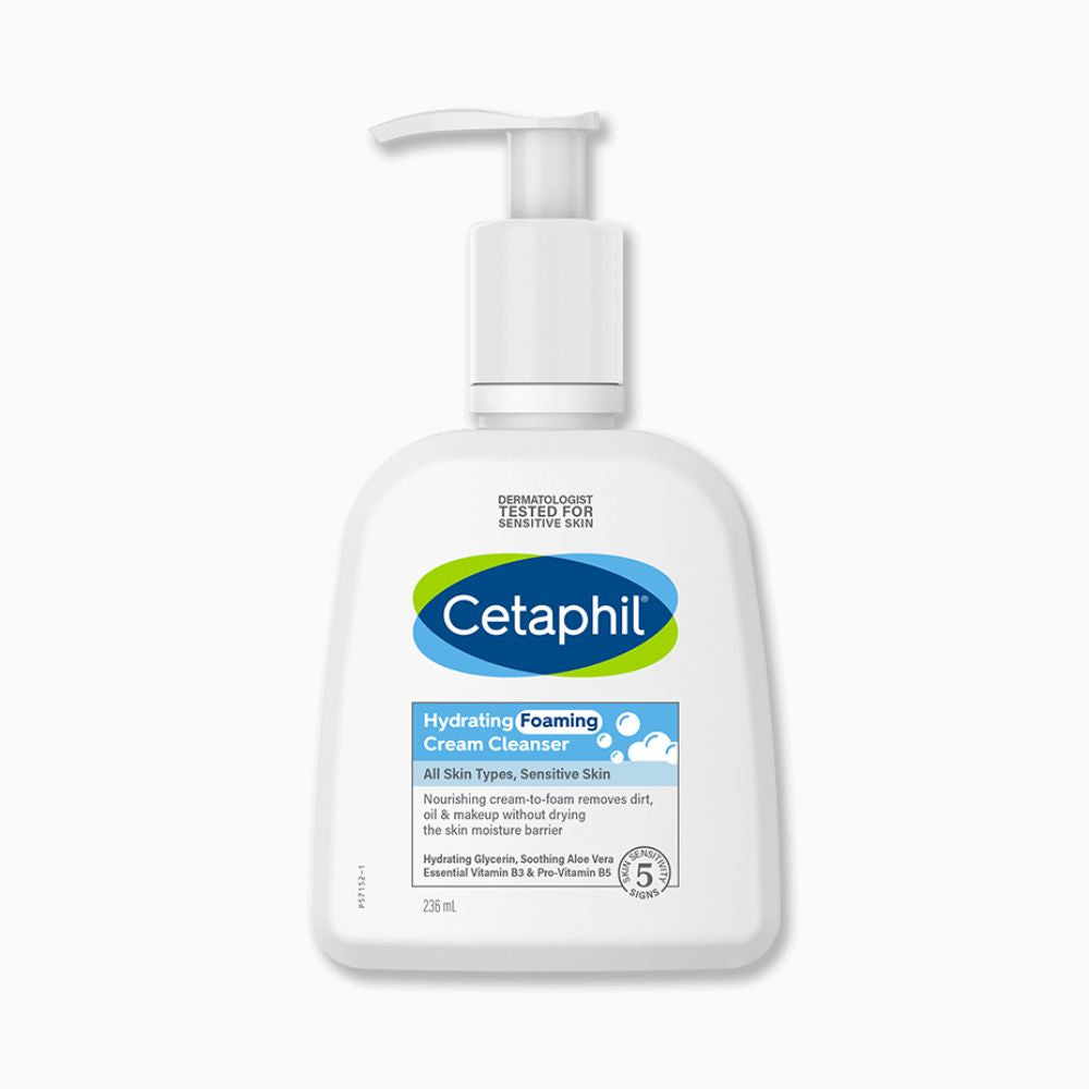 Cetaphil Hydrating Foaming Cream Cleanser 236ml