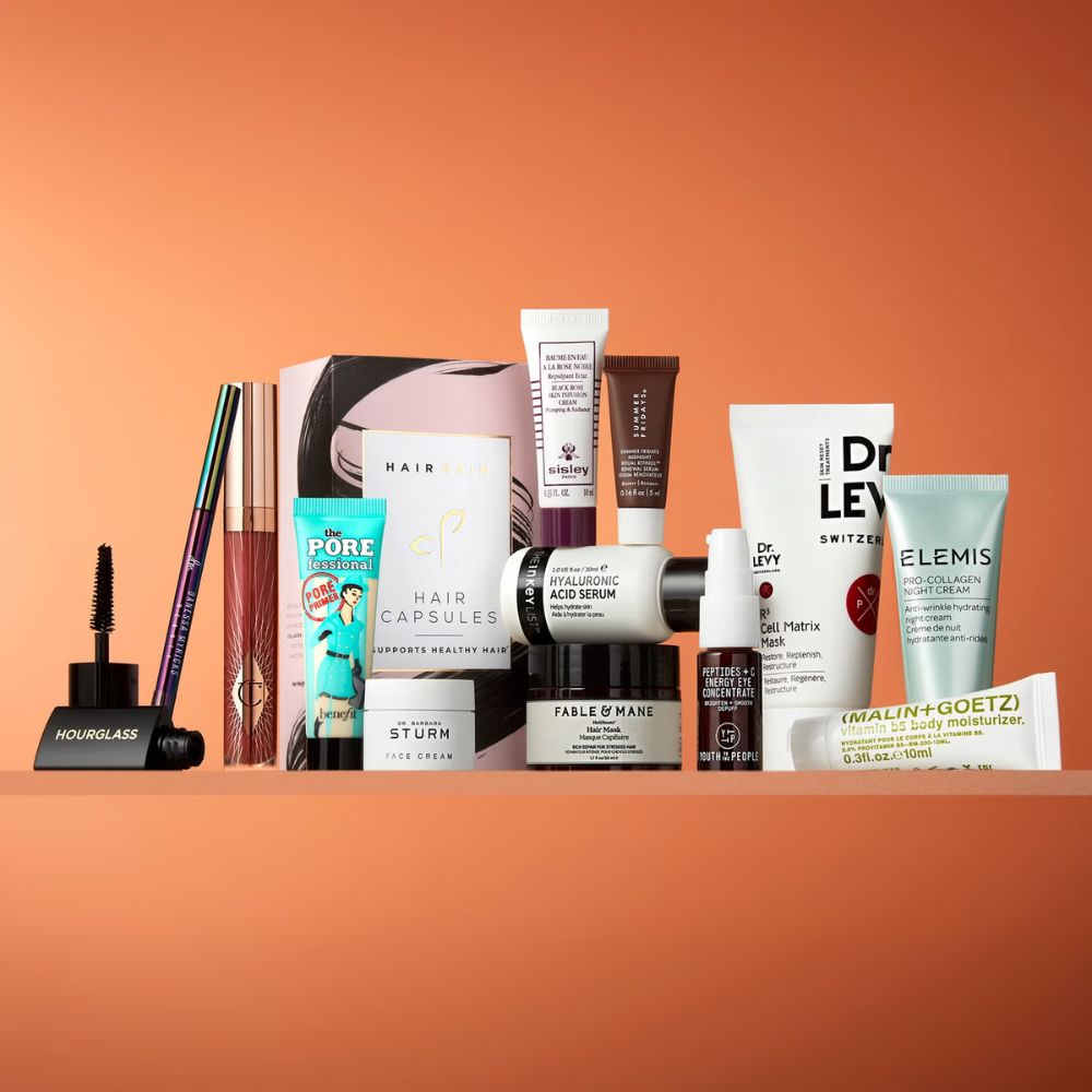14 Pieces of The Effortlessly You Goody Bag By Cult Beauty