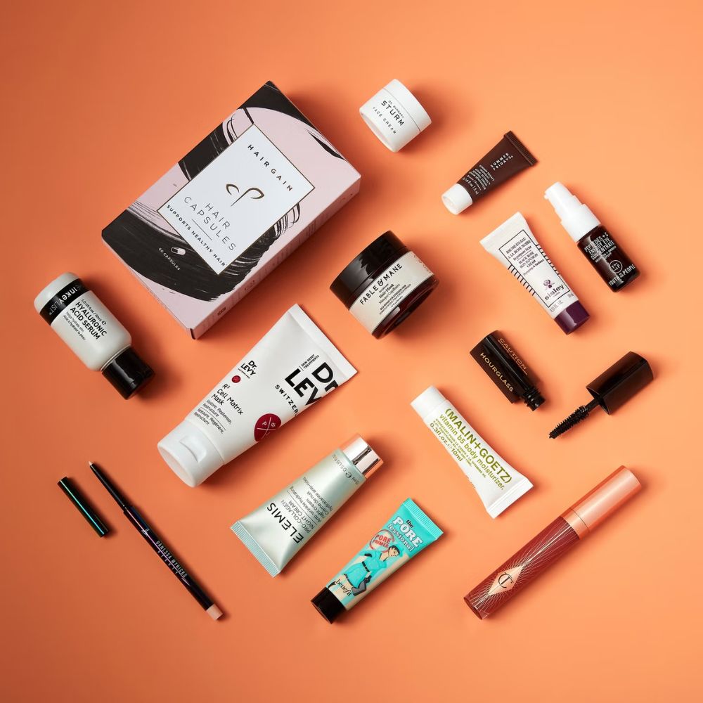 14 Pieces of The Effortlessly You Goody Bag By Cult Beauty