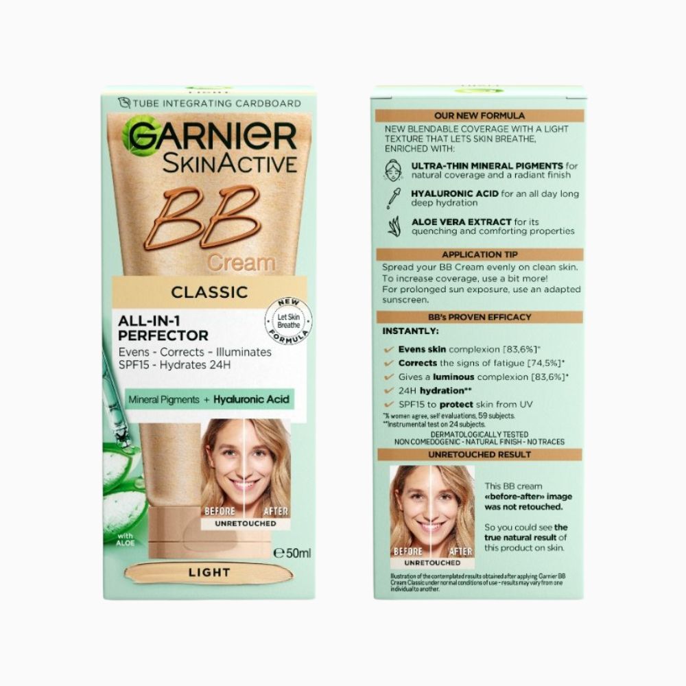 Garnier Classic BB Cream SPF15 50ml Light