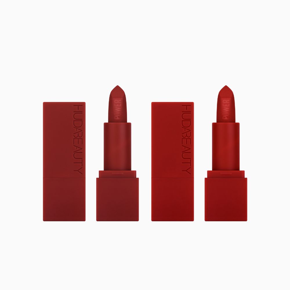 HUDA BEAUTY Mini Power Bullet Matte Lipstick Duo - Power Reds