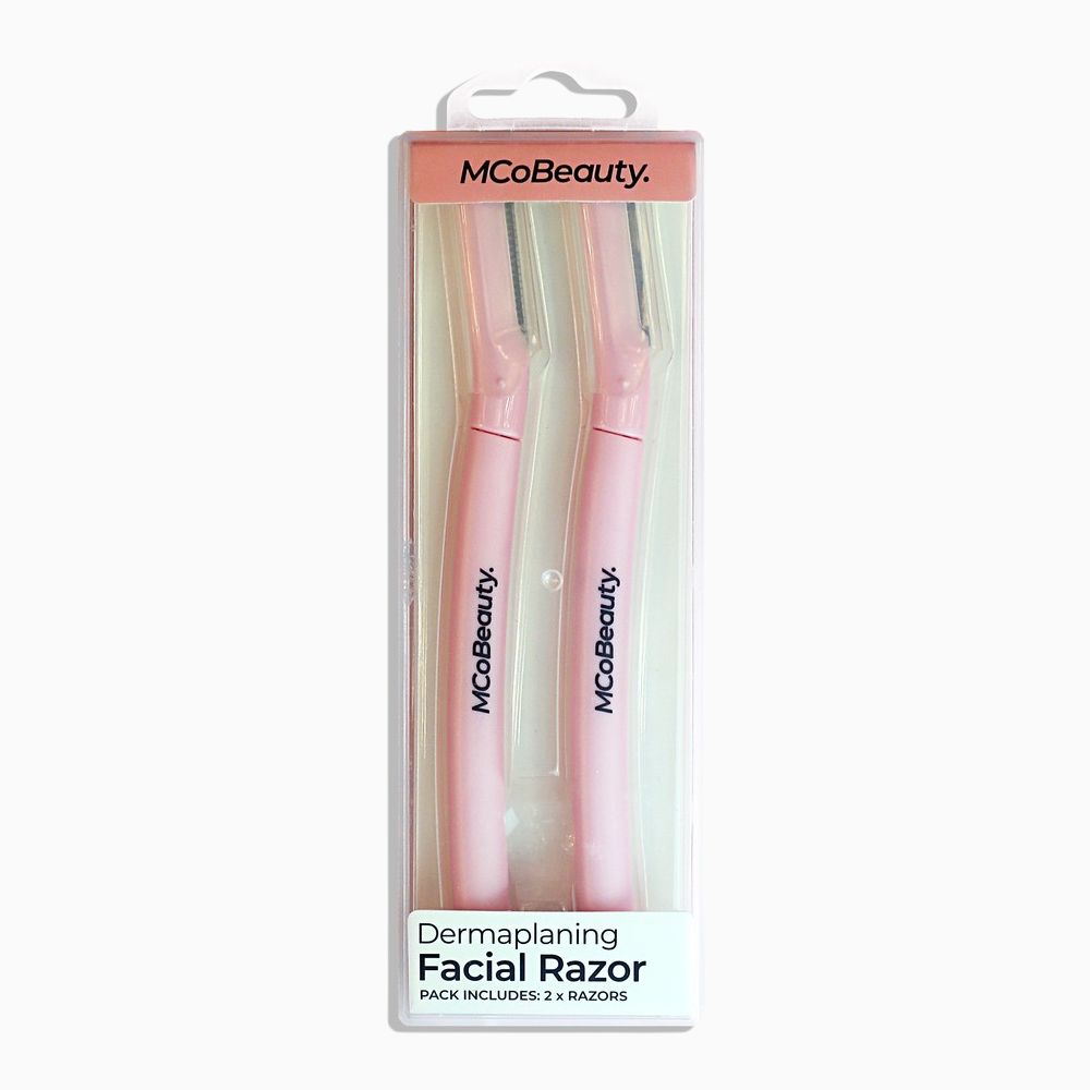 MCoBeauty Dermaplaning Facial Razor 2 Pack