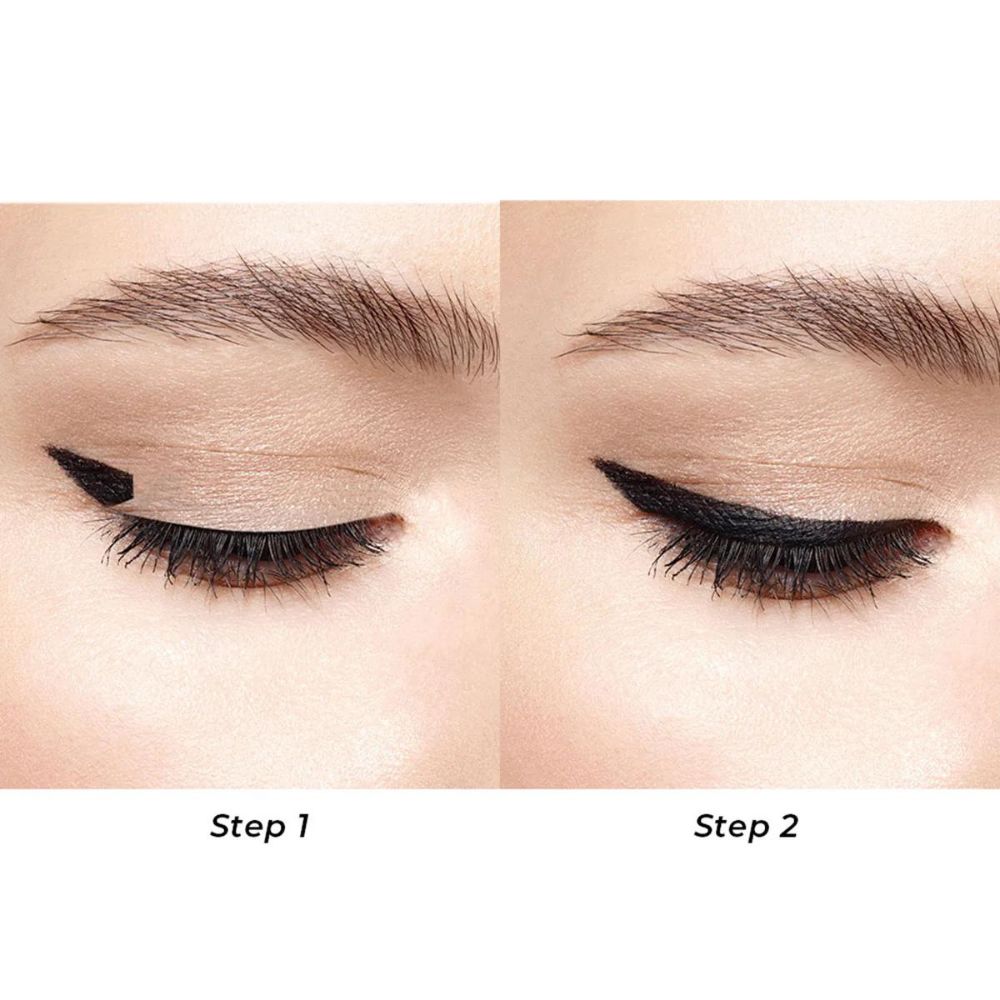 MCoBeauty Dual-Ended Winged Eyeliner Stamp + Liquid Liner 3ml Black