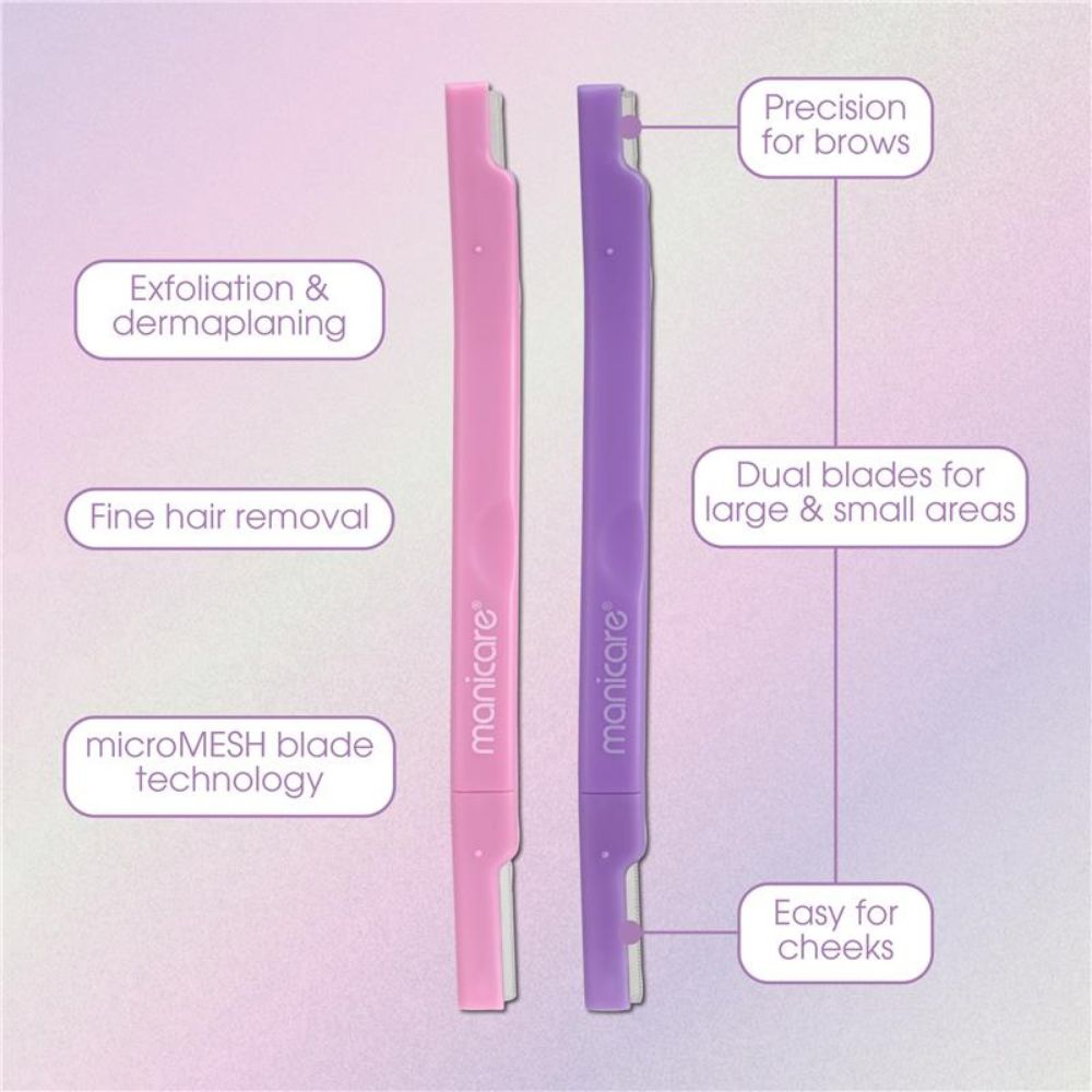 Manicare Face DermaSmooth Fuzz Remover 2 Pack