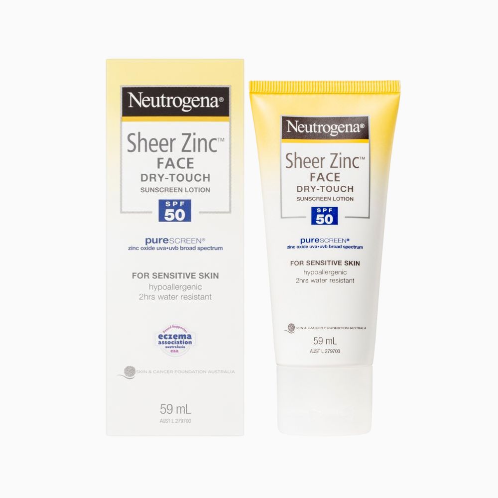 Neutrogena Sheer Zinc Face Dry-Touch Sunscreen Lotion 59ml