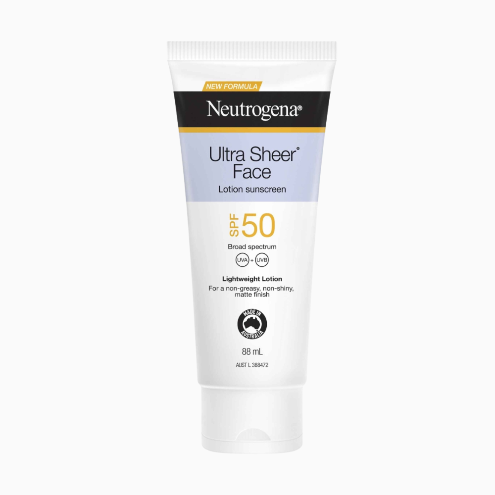 Neutrogena Ultra Sheer Face Lotion Sunscreen SPF50 88ml