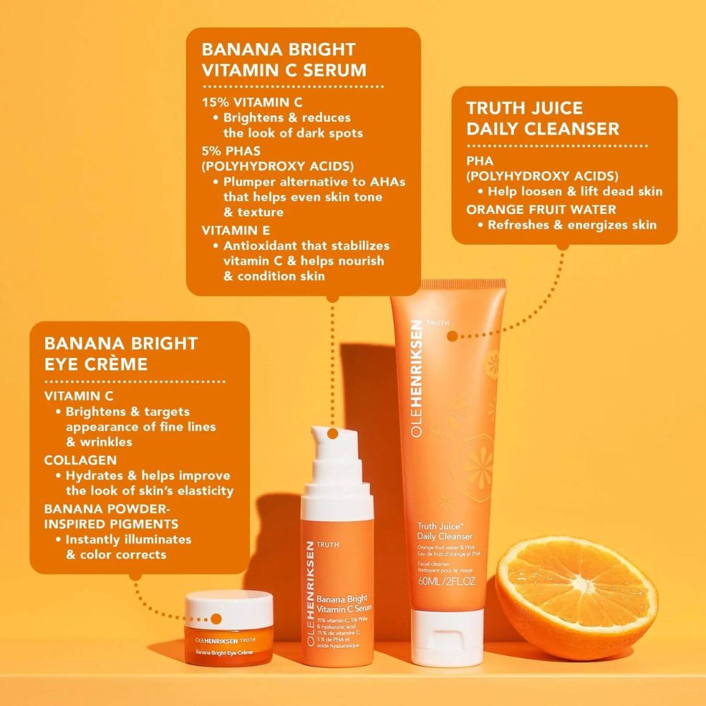 OLEHENRIKSEN Bright From the Start Daily Skincare Routine
