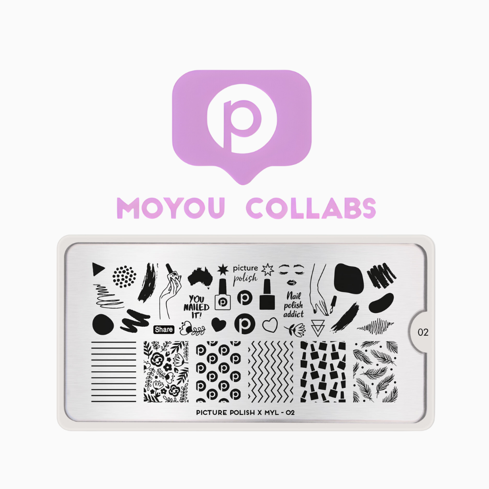 Picture Polish Stamping Plate – PP 02