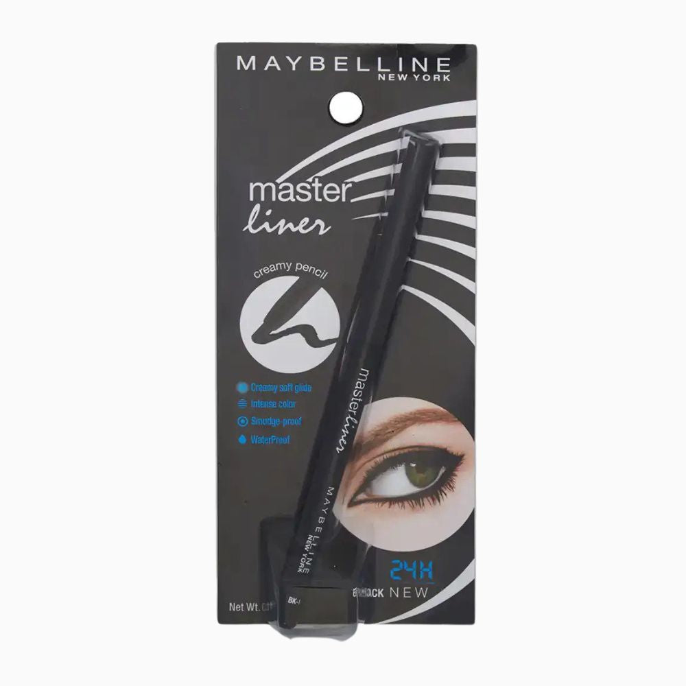 Maybelline Master Liner Soft Pencil Eyeliner - Black