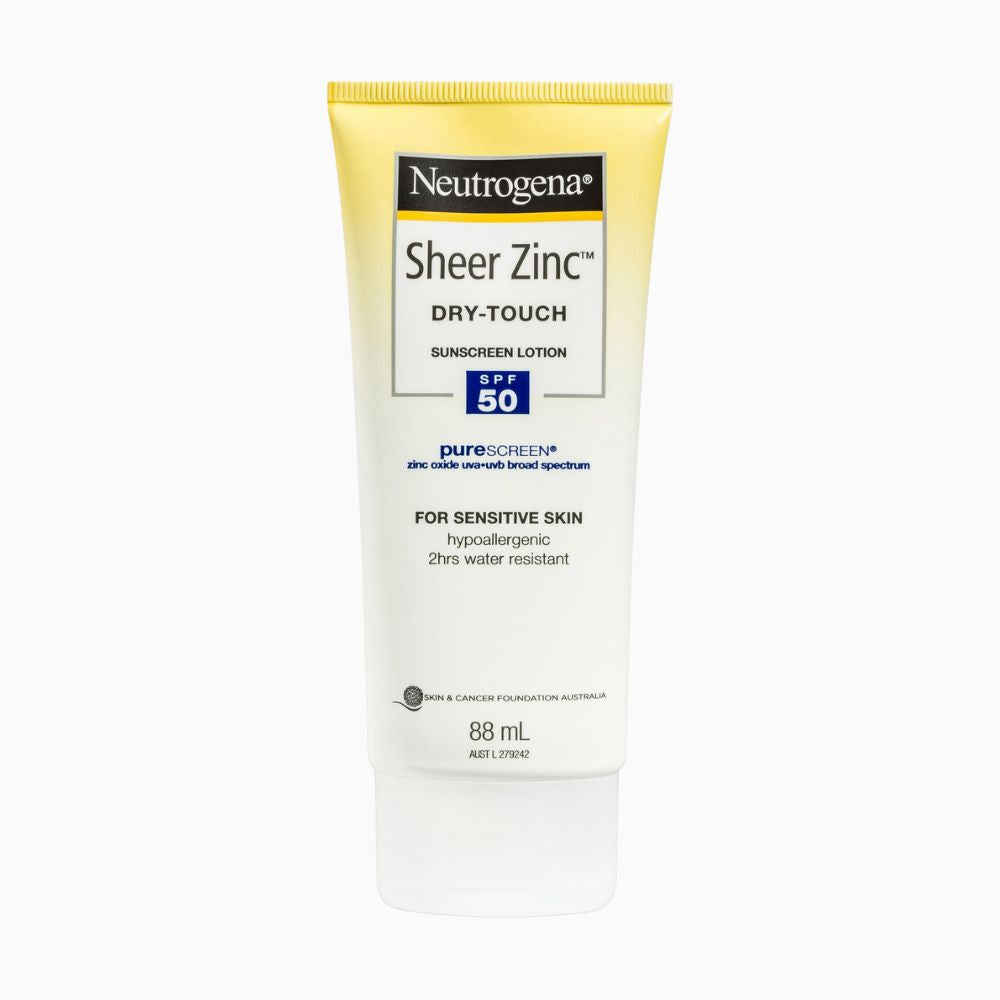 Neutrogena Sheer Zinc Body Dry-Touch Sunscreen Lotion 88ml