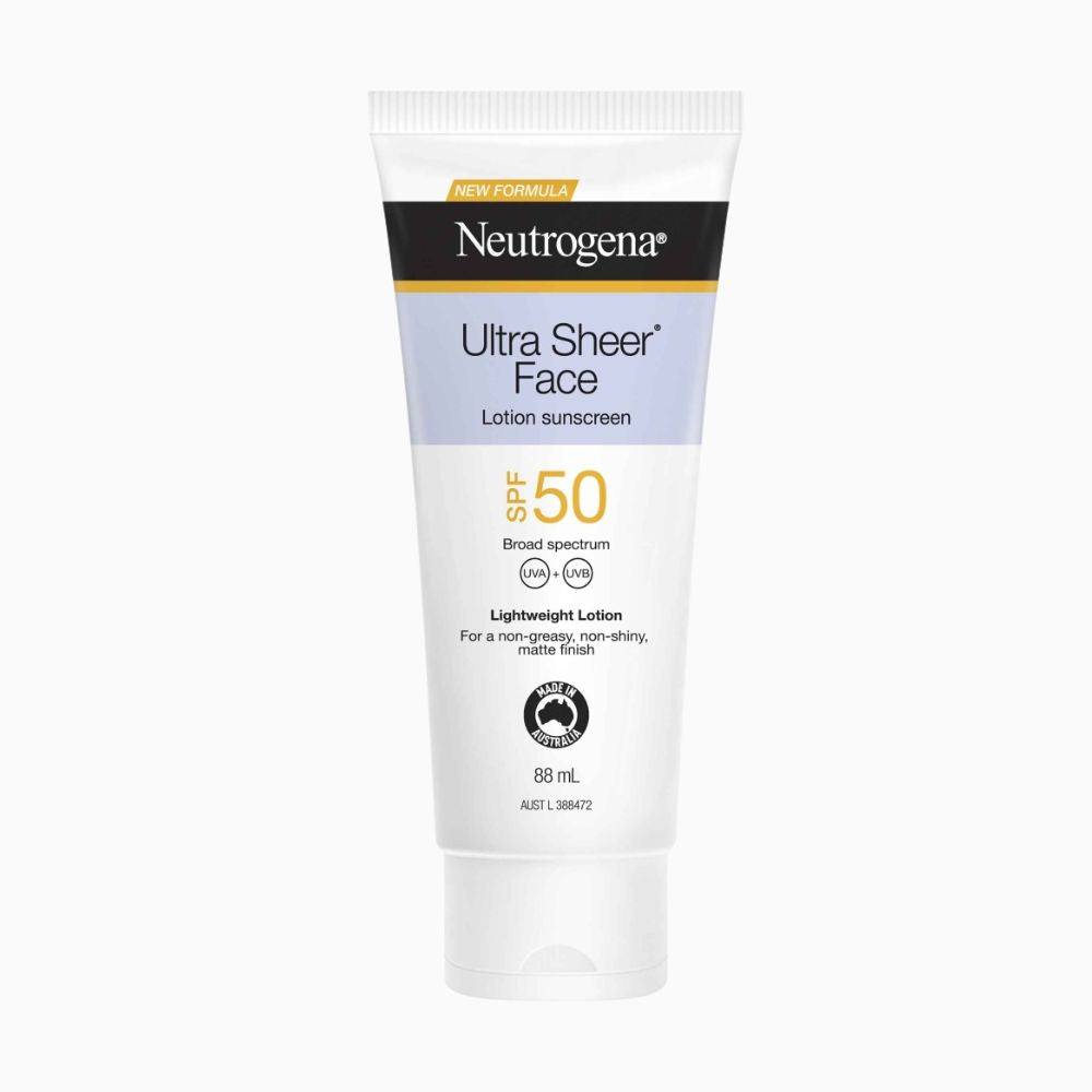 Neutrogena Ultra Sheer Face Lotion Sunscreen SPF 50 88ml